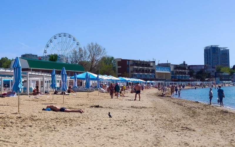 «Лечебный» пляж Анапы